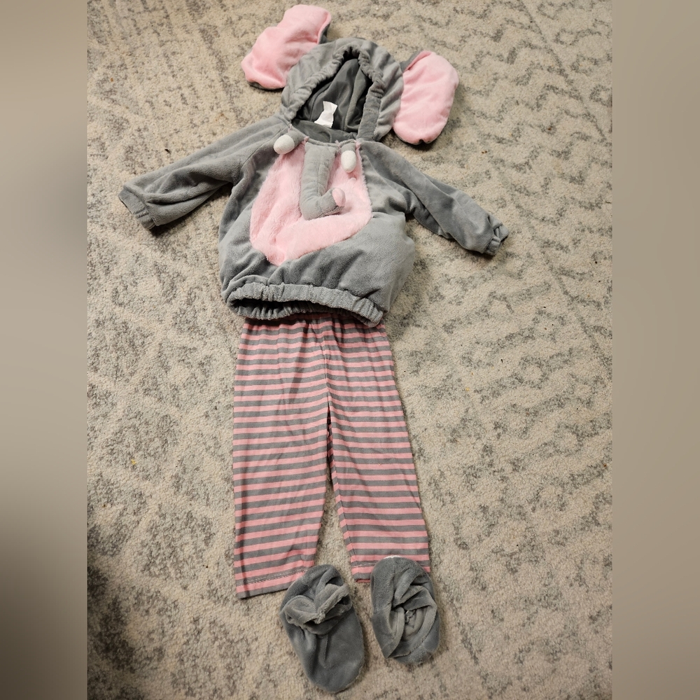 6-12 month elephant costume
